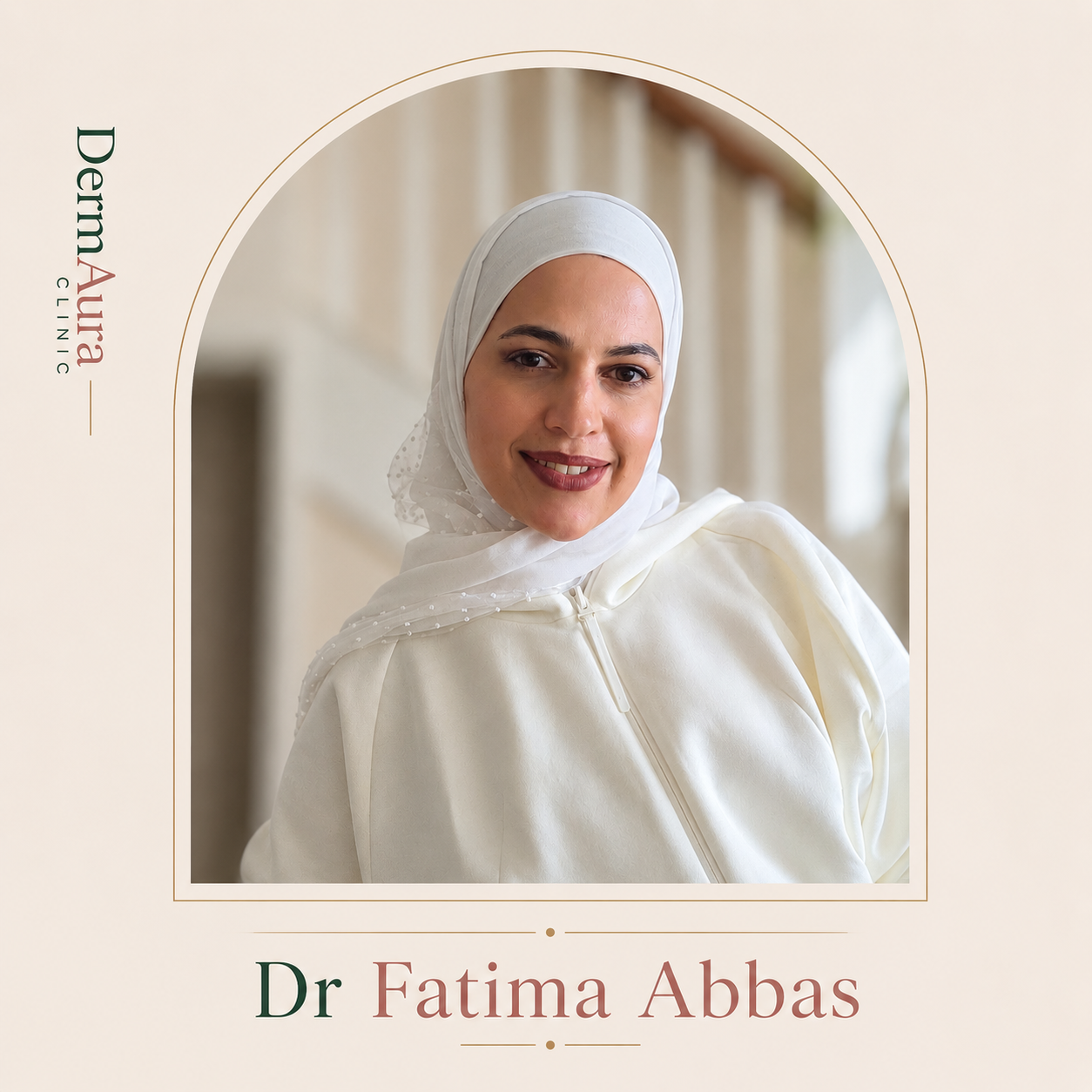 Dr Fatima Abbas - DermAura Clinic Doctor
